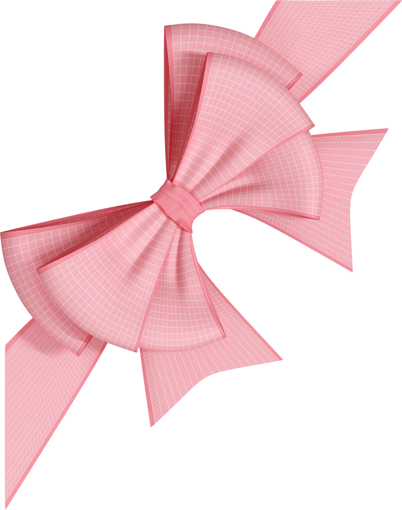 pink bow ribbon